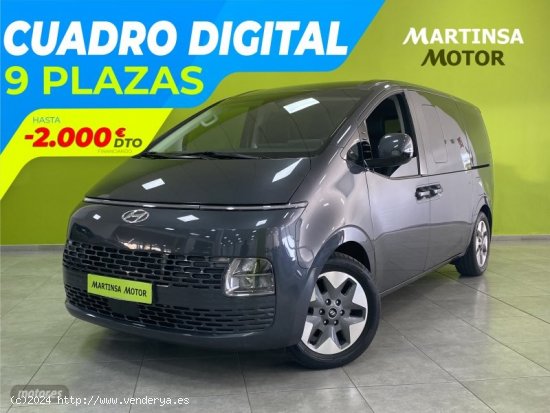 Hyundai Staria Tecno 2.2 CRDI 177CV 9 plazas de 2023 con 17.000 Km por 48.800 EUR. en Malaga