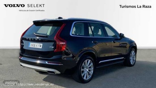 Volvo XC 90 todoterreno 2.0 D5 INSCRIPTION 4WD AUTO 235 5P 7 Plazas de 2019 con 85.988 Km por 42.900