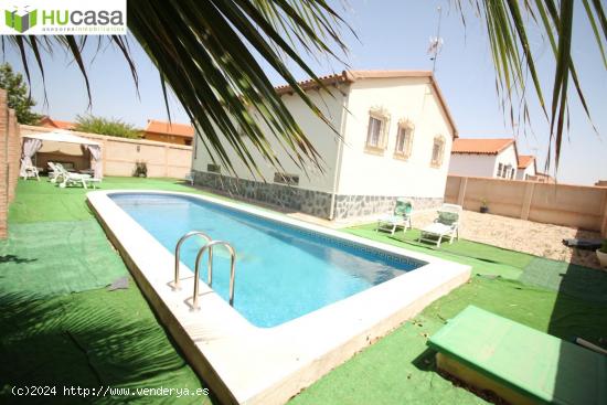 ¡¡OPORTUNIDAD - BURGUILLOS - CHALET INDEPENDIENTE, PISCINA, 500 M DE PARCELA 299.000€!! - TOLEDO