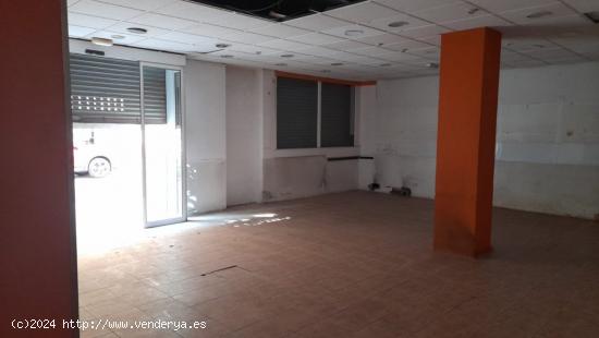 LOCAL ESTUPENDO DE 128M2 CONSTRUIDOS EN ZONA CANALETA/PRINCIPE DE ASTURIAS 135.000€ - VALENCIA