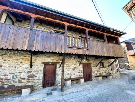  SE VENDE CASA RURAL EN VILLANUEVA DE VALDUEZA - LEON 