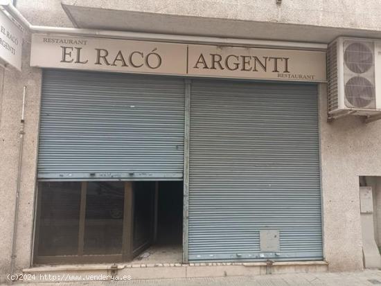 LOCAL EN VENTA EN CUNIT - TARRAGONA