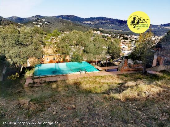 Soleado con magníficas vistas y zona de barbacoa con piscina - BARCELONA