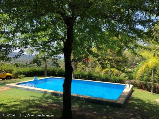 MARAVILLOSO CHALET CON ESPECTACULAR PARCELA, EN GENOVÉS A 5km DE XÀTIVA - VALENCIA