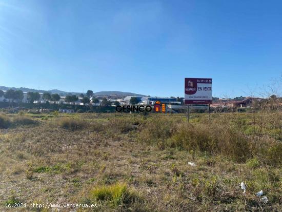 SOLAR INDUSTRIAL EN VENTA EN AGULLENT - VALENCIA