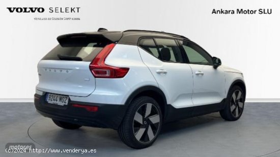 Volvo XC40 Recharge Pure Electric Plus El+ctrico Puro Automatic de 2023 con 15.669 Km por 45.850 EUR