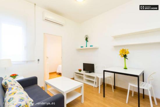 apartamento de 1 dormitorio con aire acondicionado en alquiler en Retiro - MADRID