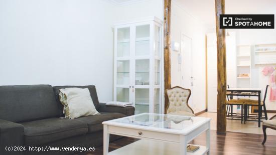 Elegante apartamento de 1 dormitorio en alquiler en el centro de Madrid - MADRID