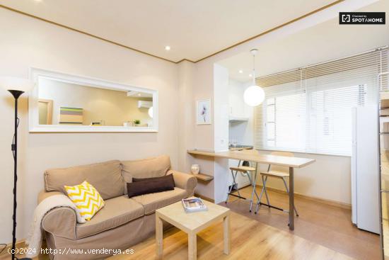 Acogedor apartamento de 1 dormitorio con aire acondicionado en alquiler en Salamanca - MADRID