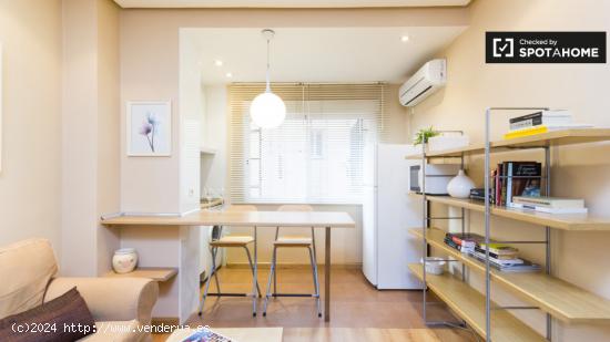 Acogedor apartamento de 1 dormitorio con aire acondicionado en alquiler en Salamanca - MADRID