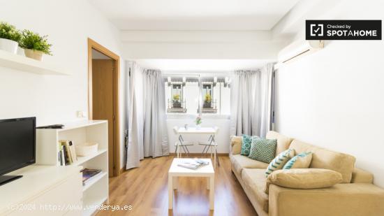 Apartamento de 1 dormitorio con aire acondicionado en alquiler en Salamanca - MADRID