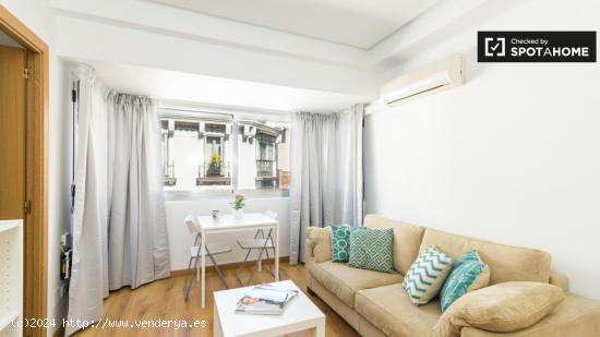 Apartamento de 1 dormitorio con aire acondicionado en alquiler en Salamanca - MADRID