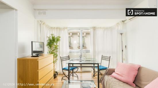 Soleado apartamento de 1 dormitorio en alquiler en Salamanca, Madrid - MADRID