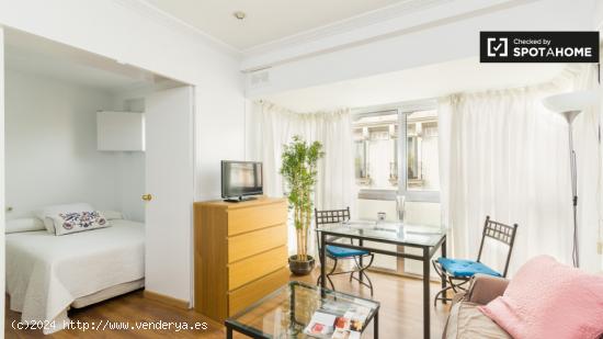 Soleado apartamento de 1 dormitorio en alquiler en Salamanca, Madrid - MADRID