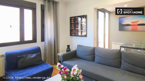 Apartamento de 2 dormitorios con aire acondicionado y 2 terrazas en alquiler en Retiro - MADRID