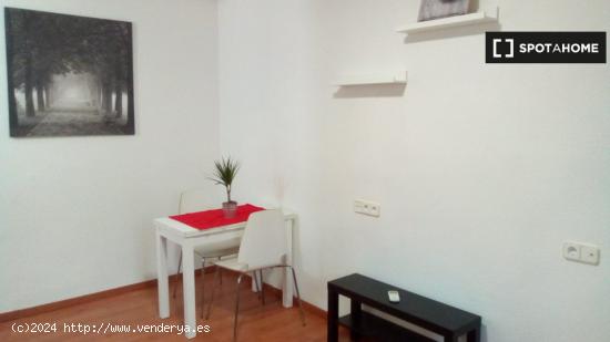 Apartamento de 1 dormitorio con aire acondicionado en alquiler en Tetuán - MADRID