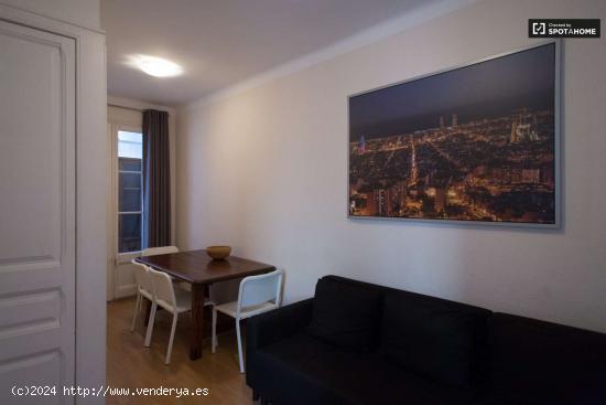  Elegante apartamento de 1 dormitorio en alquiler en Eixample Dreta - BARCELONA 