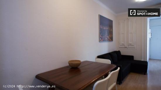 Elegante apartamento de 1 dormitorio en alquiler en Eixample Dreta - BARCELONA