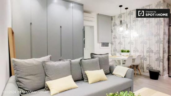 Elegante apartamento de 1 dormitorio con aire acondicionado en alquiler en Lavapiés - MADRID