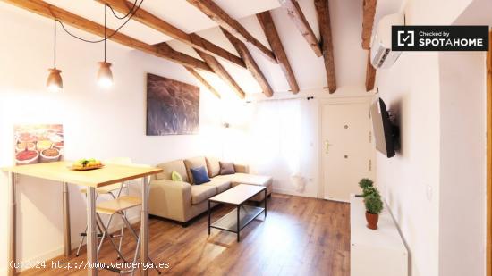 Apartamento reformado de 2 dormitorios en alquiler en Lavapiés - MADRID