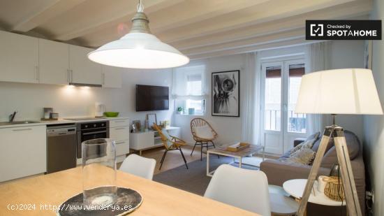 Moderno apartamento de 1 dormitorio en alquiler en El Raval - BARCELONA