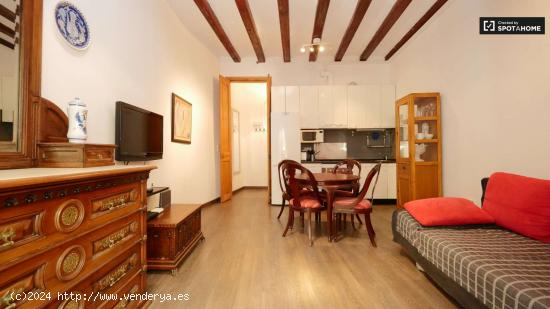  Acogedor apartamento de 1 dormitorio en alquiler en El Born - BARCELONA 