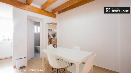 Moderno apartamento de 1 dormitorio en alquiler en Poblats Marítims, Valencia - VALENCIA