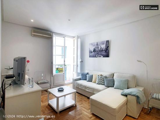 Precioso apartamento de 1 dormitorio con balcón en alquiler en Madrid Centro - MADRID