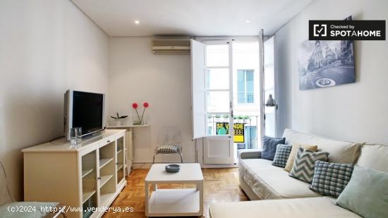 Precioso apartamento de 1 dormitorio con balcón en alquiler en Madrid Centro - MADRID