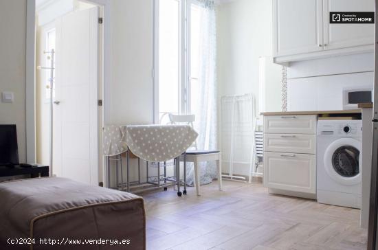 Acogedor apartamento de 1 dormitorio con aire acondicionado en alquiler en Centro - MADRID