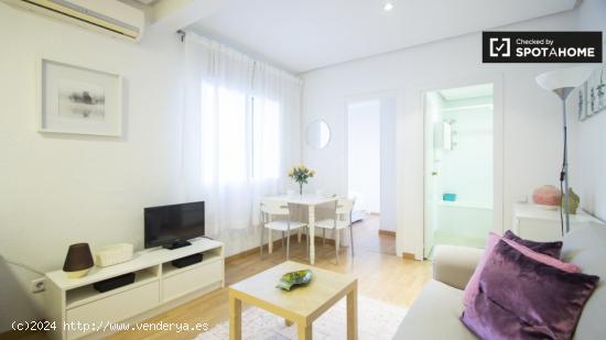 Amplio apartamento de 1 dormitorio en alquiler cerca de Plaza de Colón en Salamanca - MADRID