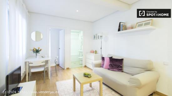 Amplio apartamento de 1 dormitorio en alquiler cerca de Plaza de Colón en Salamanca - MADRID