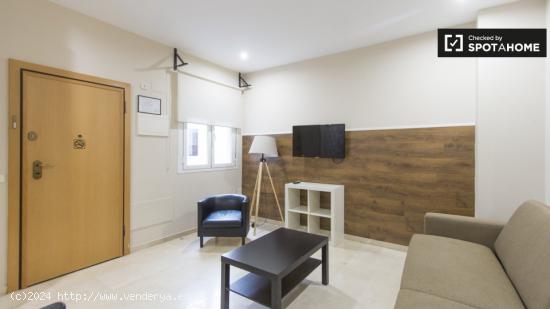 Acogedor apartamento de 1 dormitorio en alquiler cerca de San Francisco el Grande en Centro - MADRID