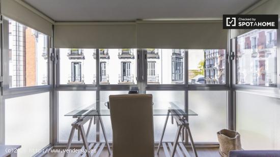 Luminoso apartamento de 1 dormitorio en alquiler en Salamanca - MADRID