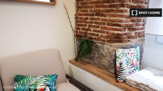 Moderno apartamento de 1 dormitorio en alquiler en el centro de Lavapiés. - MADRID