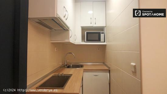 Bonito estudio con aire acondicionado para alquilar en la exclusiva zona de Salamanca. - MADRID