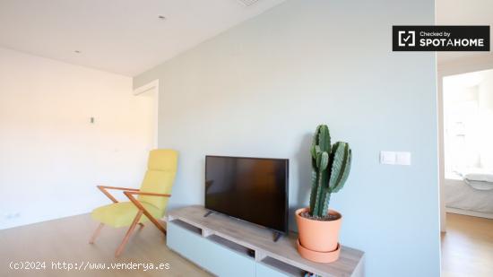 Moderno apartamento de 1 dormitorio en alquiler en Algirós - VALENCIA