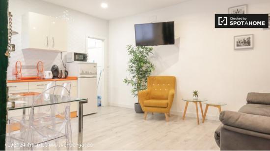 Bonito apartamento de 1 dormitorio en alquiler en el corazón de Madrid - MADRID