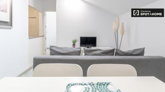 Apartamento central de 1 dormitorio con aire acondicionado en alquiler en Lavapiés - MADRID