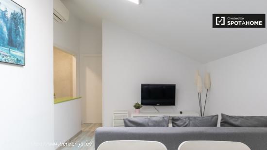 Moderno apartamento de 1 dormitorio con aire acondicionado en alquiler en La Latina - MADRID