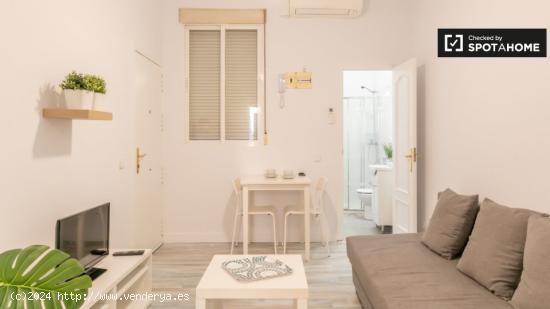 Elegante apartamento de 1 dormitorio en alquiler en el animado Lavapiés - MADRID