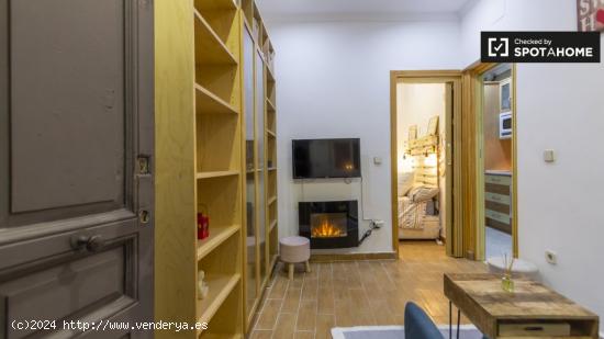 Acogedor apartamento de 1 dormitorio en alquiler en Almagro y Trafalgar - MADRID