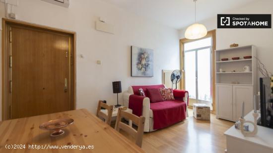 Acogedor apartamento de 1 dormitorio con aire acondicionado en Madrid Centro - MADRID