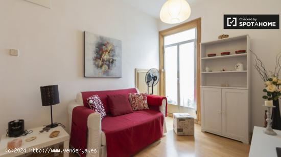 Acogedor apartamento de 1 dormitorio con aire acondicionado en Madrid Centro - MADRID