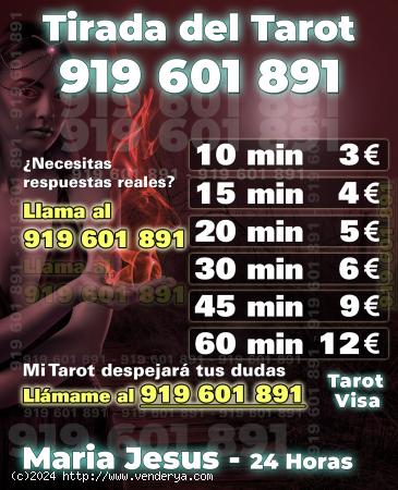 3€ 10 min - Salud - Dinero - Amor / El Tarot tiene las respuestas