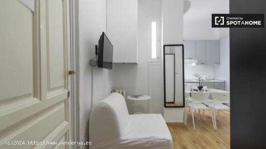 Estudio minimalista en alquiler en Moncloa - MADRID