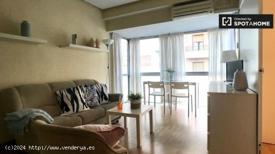 Luminoso apartamento de 1 dormitorio con aire acondicionado en alquiler en Salamanca - MADRID