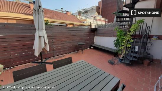 Apartamento de 1 dormitorio con terraza en alquiler en Sarrià-Sant Gervasi - BARCELONA