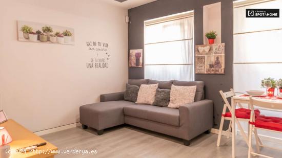  Elegante apartamento de 1 dormitorio en alquiler en Puente de Vallecas - MADRID 