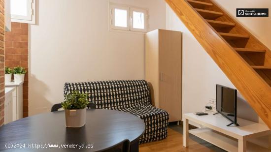 Precioso apartamento de 1 dormitorio en alquiler cerca del metro en el centro de Lavapiés - MADRID